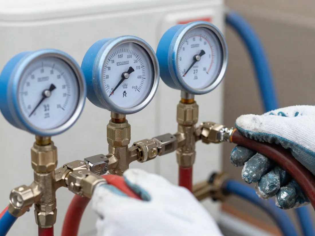 Recarga de gas en splits – AAA Ingeniería